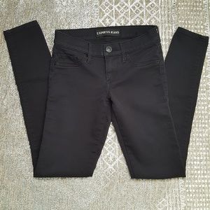 Express black skinny pants.